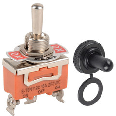 Toggle SWITCH ON/OFF Heavy Duty 15A 125V SPST 2 Terminal Car ATV Waterproof 1-10