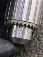 Jacobs 34-022 No. 2 Heavy-Duty Tapered Bearing Drill Chuck 0-1/2 inch Capacity