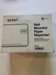 EZbrnd Multifold Paper Towel Dispenser Wall Mount Black 3200B-EZ Damage BOX