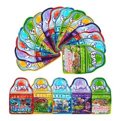 3.5g Smell Proof Mixed Holographic Mylar Bags Resealable Candy Pouches 100pcs