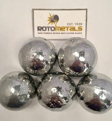 Zinc Balls (5 pounds | 99.9+% Pure) Raw Zinc Metal by RotoMetals