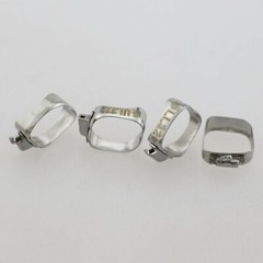Dental Orthodontic First Molar Buccal Tube Bands Roth 0.022 Upper Lower #32-#44