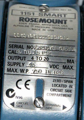 Rosemount 1151 GP5S22M1B1S104 Pressure Transmitter w Ashcroft C1018 Diaphragm