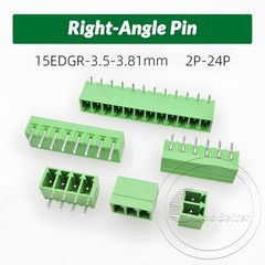 3.5mm Pitch PCB Terminal Block Plug-in Screw Connector 2Pin – 24Pin Plug / Pin