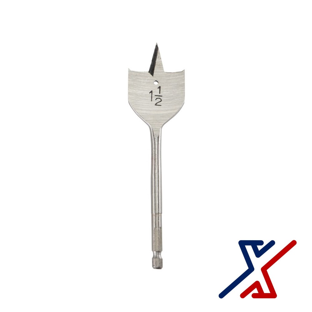 1-1/2 in. x 6 in. Long Spade Bit / Paddle Bit / Wood Bit (1 to 120 Bits)