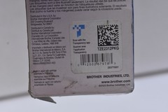 Brother P-Touch Standard Laminated Label Tape 2 Pack Black On White TZe-2312PK