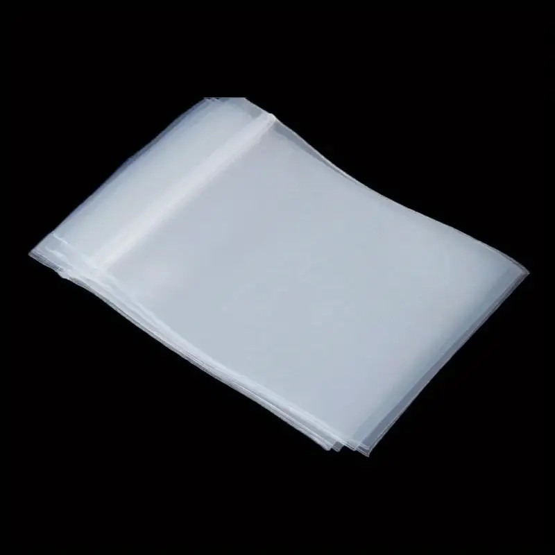 100 pcs – 5×7 cm – Strong Clear Ziplock Storage Bags – New