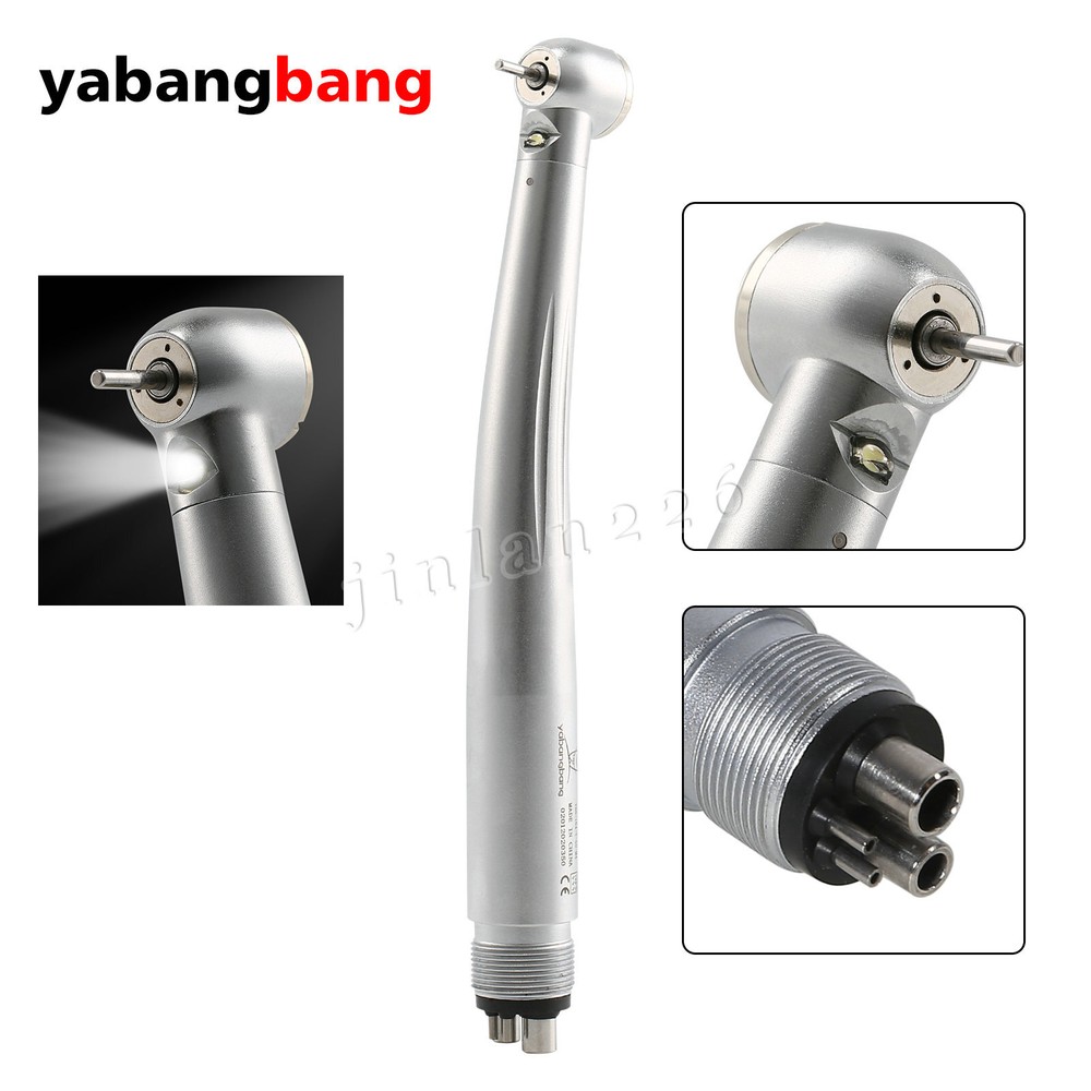 YBM/YBB Dental LED E-generator Fiber High Speed Handpiece Air Turbine 2/4 hole