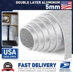 22sqft 80″×40″ Car&Home Interior Heat Sound Deadener Insulation Mat Easy to Cut