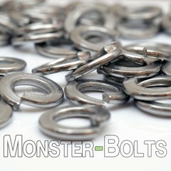 SAE Stainless Steel Split Lock Washers – #2 #4 #6 #8 #10 1/4″ 5/16″ US Inch 18-8
