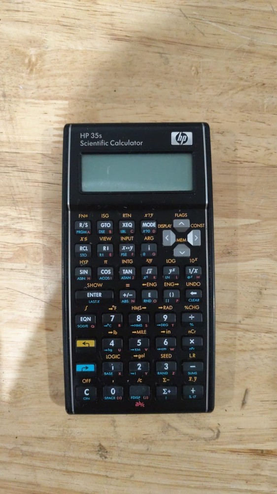 HP 35s Scientific Calculator New Batteries