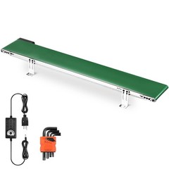 Belt Conveyor 39 inch Conveyor Desktop Version Step-Less Speed Adjustment PVC…