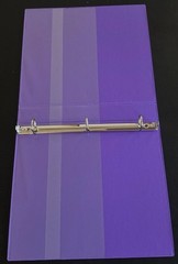 UP&UP – TARGET BRAND – 1 Inch – 3 D Ring – Binder – PURPLE