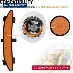 Hard Hat Top Pads and Sweatbands for Safety Helmet, Washable Hard Hat Cooling Li
