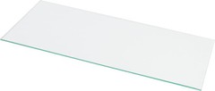Tempered Glass Shelves 10″ Wide x 24″ Long x 3/16″ Set of 2 Beveled Edges