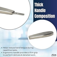 Scalpel Handle #8 Surgical Stainless Steel Instrument for Blades No 60 and 70