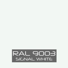 RAL 9003 Signal White Powder Coat Paint – NEW 1LB