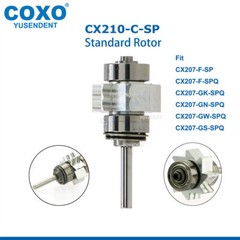 COXO Dental Turbine Fiber Optic High Speed Handpiece LED Coupler 6 Pin Fit KAVO