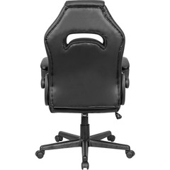Racing/Gaming Chair Mid Back Synthetic Leather Black