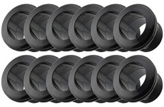 2″ Bulkhead Fitting – Slip x Slip – ABS Tank Aquarium 12 Pack | American Made