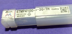 Molding Epoch ETMP4100-6-20-TH 10mm Solid Carbide Corner Radius Mill R2