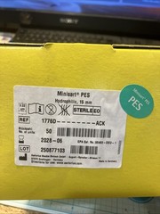 SARTORIUS Minisart Syringe Filter PES-15 Hydrophilic 15mm 1776D-ACK (50/pack)