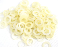 Nylon Washer 5/8 OD 3/8 ID Plastic Flat Spacer