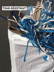 (100) Reusable Contractor Sandbags – 25″ x 40″ – Garbage, Dumpster Bag Trash