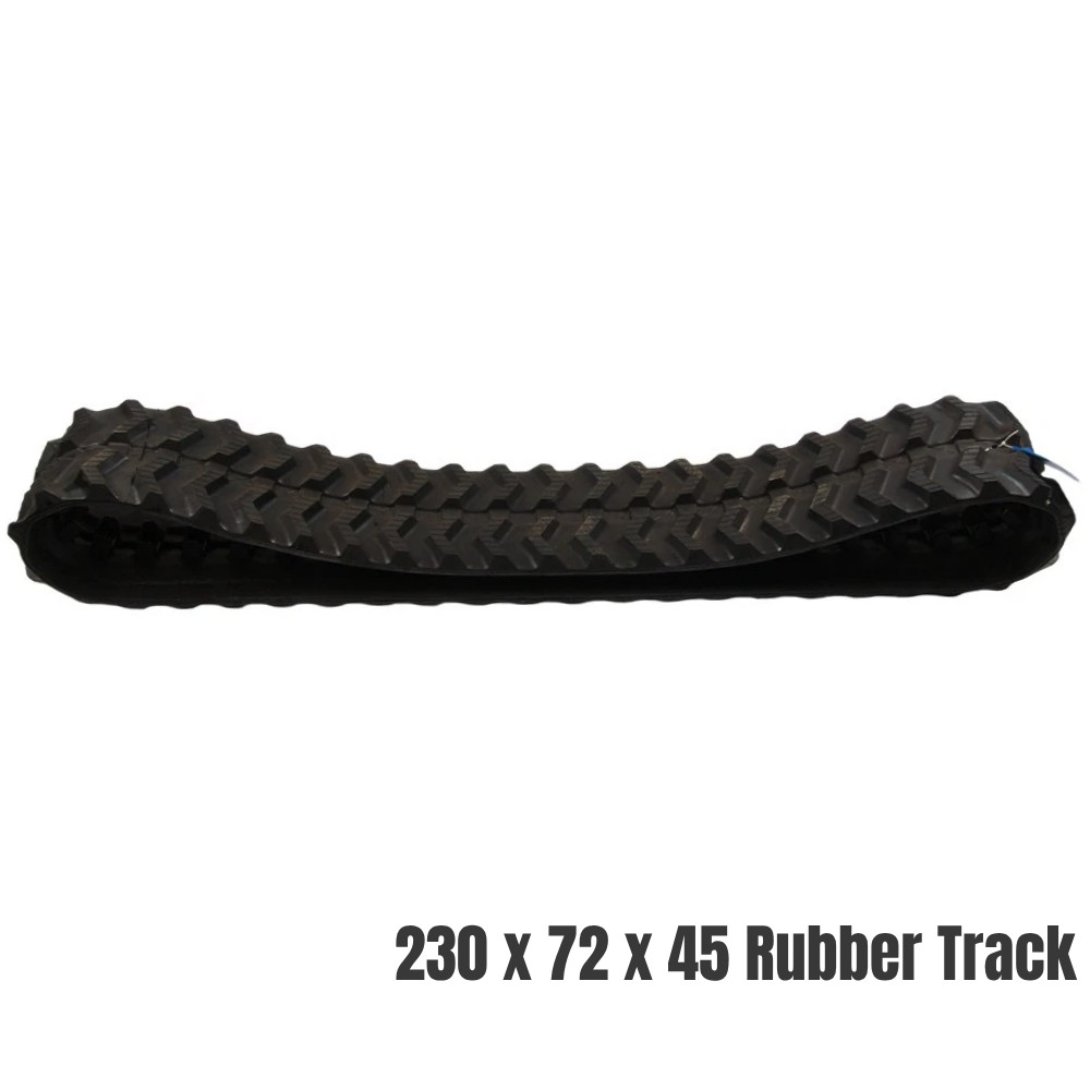 Rubber Track 9″ 230 x 72 x 45 EE fits Mitsubishi fits Bobcat MT100 fits Gehl