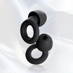 Reusable Silicone Ear Plugs Noise Cancelling Earplugs Protector Study Sleep Swim