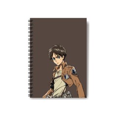 A5 Notebook Sidebind Anime Design Cardcover Book Lined Journal School Office