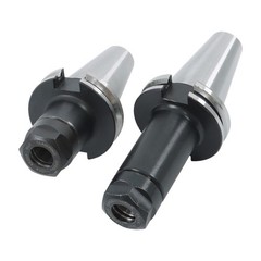 New 4Pcs TOTAL CAT40-ER20 Collet Chucks Tool Holder short & long 0.0001 Runout