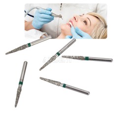 50X (250pcs) AZDENT Dental FG Diamond Burs for High Speed Handpiece
