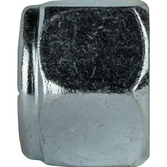 #8-32 Nylon Insert Hex Lock Nuts Grade 2 Zinc Plated Steel Qty 100