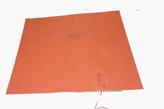 Silicone Heating Pad 6.5″ X 10.5″ 24V 200W / 300W with PSA NTC100K Custom Made