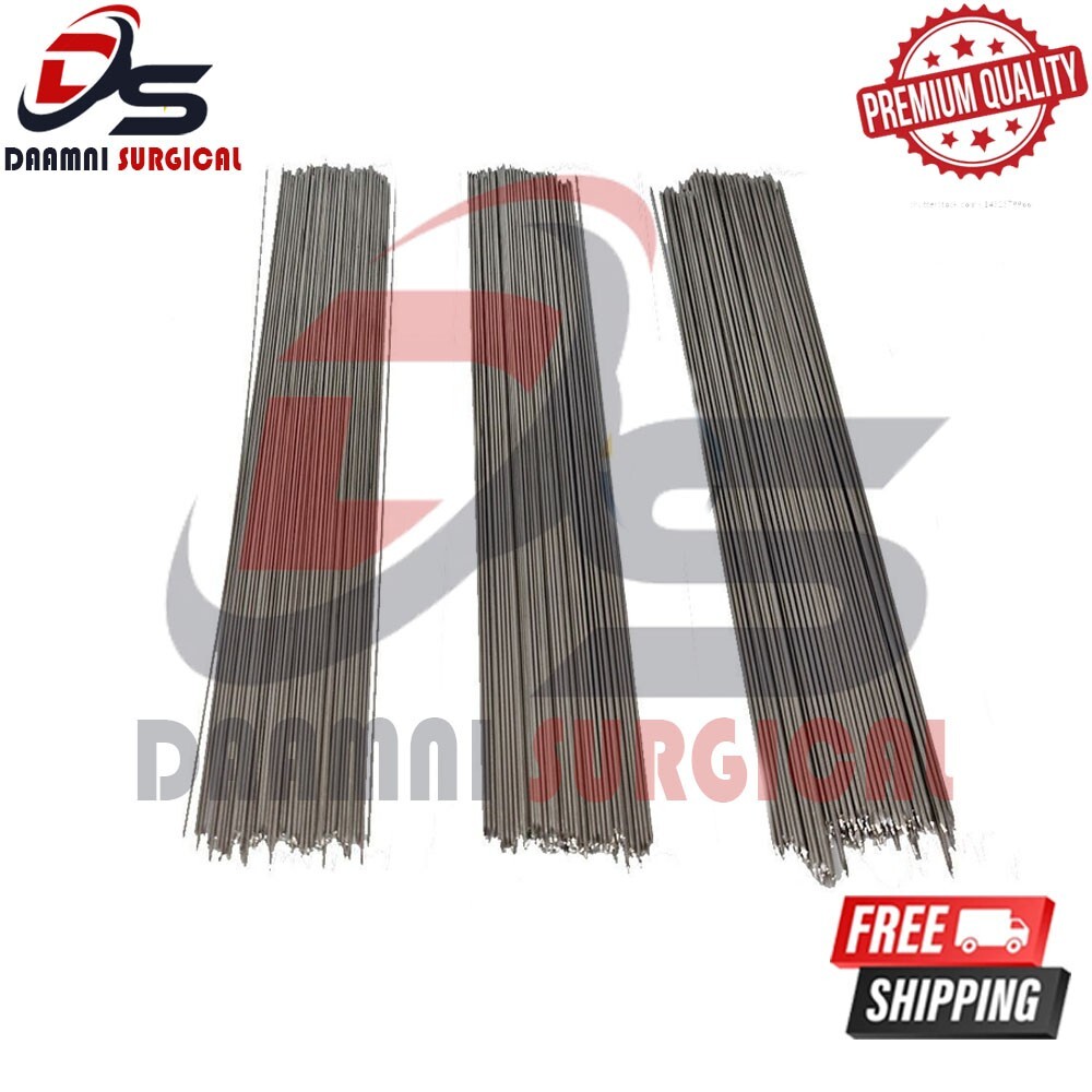 Steinmann Pins 25cm Orthopedic Surgical High Quality Instruments Set of 150 PCS