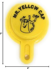 Gas Can Spout Replacement for Old Style Blitz Containers-2 Nozzles, Caps & Rings
