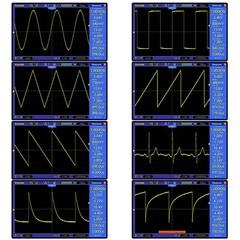 DDS Signal Generator 0.01Hz-500kHz 15 Waveforms with BNC Cable for Oscilloscope