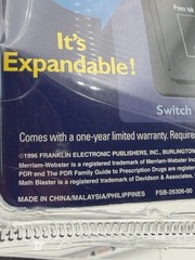 Franklin Bookman MWS-840 Electronic Speaking Dictionary Thesaurus Encyclopedia