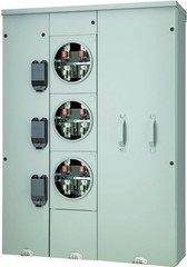 Siemens WP4312RJ UNI-PAK 3-Gang 400A 225 Amp RINGLESS Meter Socket