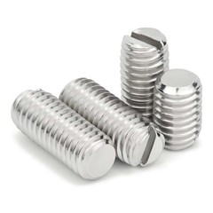 Slotted Grub Screws A2 Stainless Steel-Setscrew DIN 551 M2 M2.5 M3 M4 M5 M6-M10