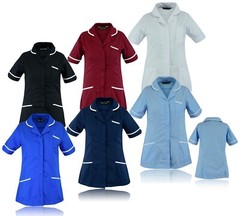 Nurse Uniform Tunic Dentist Therapist Maid Nursing Healthcare Hospitality Carers