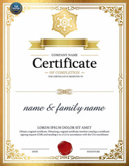 Professional Certificate Paper 8.5 X 11 for Printing, Diploma Paper, Award Certi