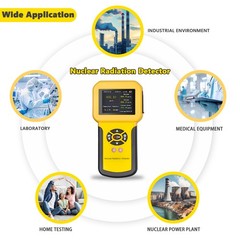 Nuclear Radiation Detector Geiger Counter GM X Ray Gamma Beta Dosimeter 2 Models