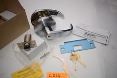 SARGENT 28 65G37 Satin Chrome Cylindrical Lock 6500 Classroom Lever Door Lock