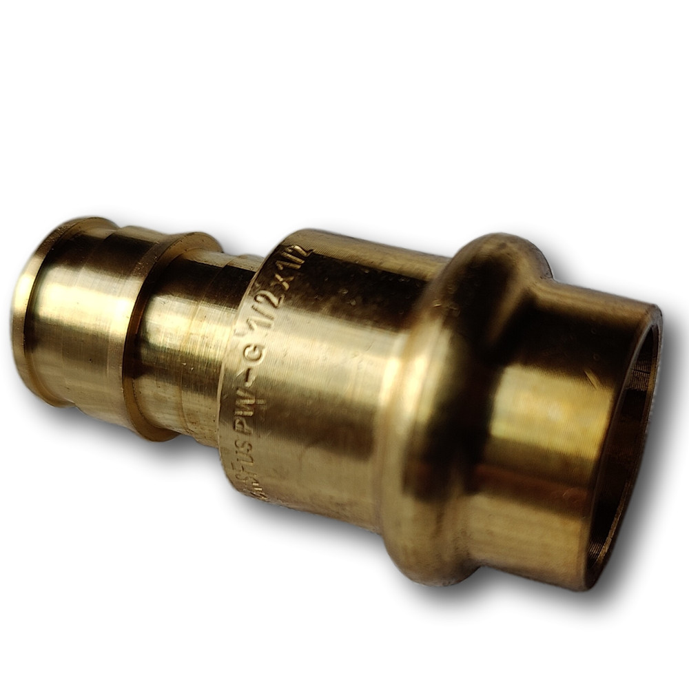 5 Pieces 1/2″ Press Fit x 1/2″ Pex A Coupling, for Propress Expansion Coupling