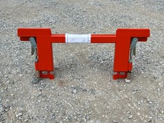 Kubota LA435 LA535 Tractor Loader To Skid Steer Quick Attach Adapter Conversion