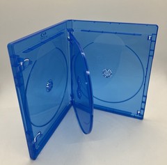 10 PCS NEW 15mm Blu-Ray 4-Disc Case With BluRay Logo, BL1504