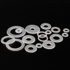 Nylon Plastic Flat Washers Insulating Washer Rubber Round Gasket Soft M3 M4-M20