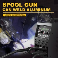 160A MIG Welder 110V/220V 6in1 Stick Gas/Gasless Flux Core Lift TIG US